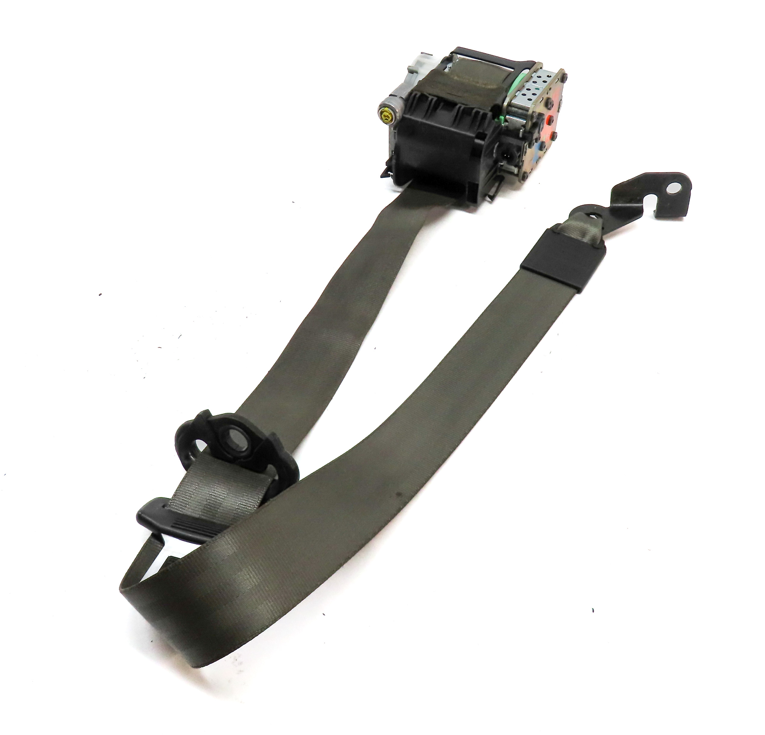 2009-2017 AUDI Q5 (8R) FRONT RIGHT PASSENGER SEAT SEATBELT RETRACTOR (BEIGE) — exact item pictured